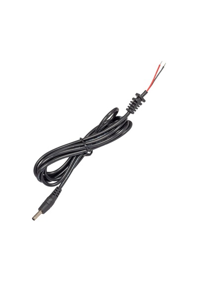 Weko Notebook Adaptörü 1.5 Metre Düz Uçlu Jacklı Siyah 3.5X1.35 MM Notebook Adaptör Kablosu