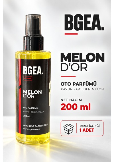 Bgea Melon D Or Kavun Kokulu Oto Parfümü Golden Melon Sprey 200 Ml