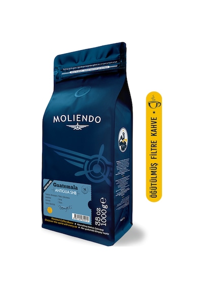 Moliendo Guatemala Antigua Shb Yöresel Öğütülmüş Filtre Kahve 1 KG