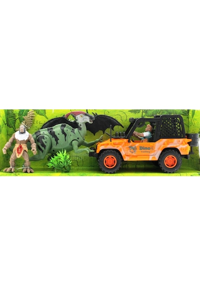 Dinozor Avcısı Jeepli Oyun  Seti