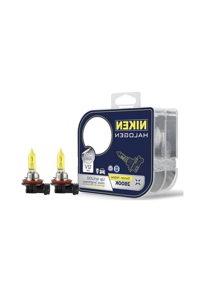 H11 55w Sarı Işık Ampul, 2800k Renk Sıcaklığı İle 2 Adet Set