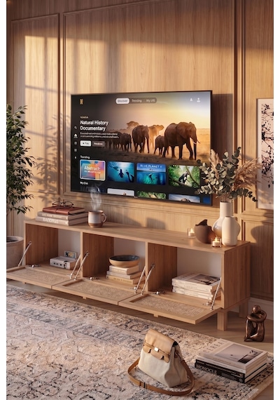 Dune Tv Ünitesi Sehpası Ahşap Ayaklı 3 Ahşap Jüt Kapaklı 180cm Sepet-jüt Dn2-sj Kahverengi Dune Tv Ünitesi Sehpası Ahşap Ayaklı 3 Ahşap Jüt Kapaklı 180cm Sepet-jüt Dn2-sj Kahverengi