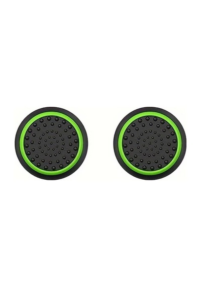 Willowhaven Ps4 Ps3 Xbox One Yeşil Işıklı Yedek Analog Joystick Kapakları 2 Adet