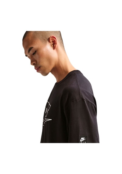 Nike Sportswear Lse Air Erkek Siyah Günlük Stil Tişört Ih1359-010