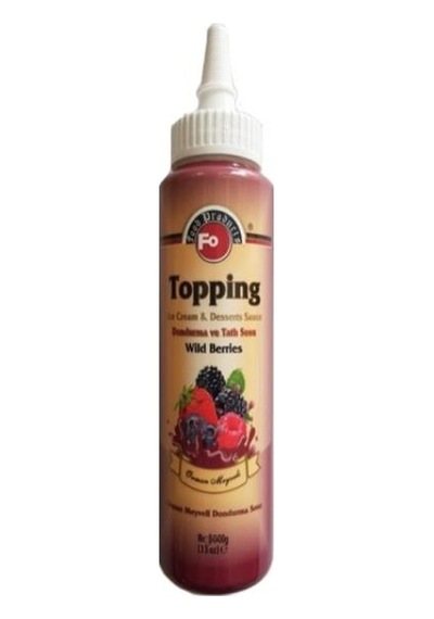 Fo Orman Meyveli Topping Sos 1 kg