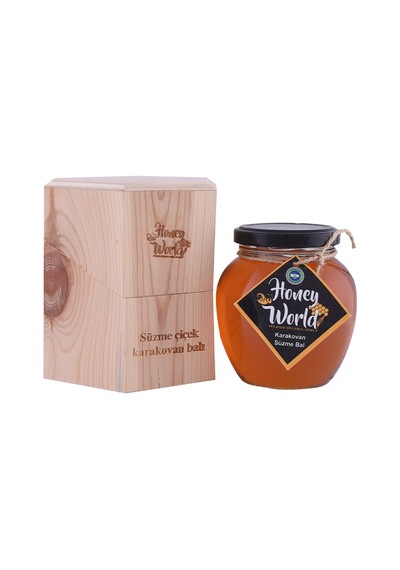 Honey World Organik Süzme Karakovan Balı 470 G
