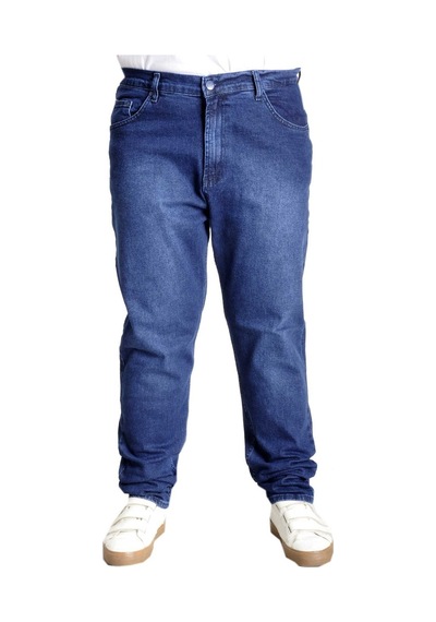 Mode Xl Büyük Beden Pantolon Kot Klasik Pure Star 23907 Mavi 001