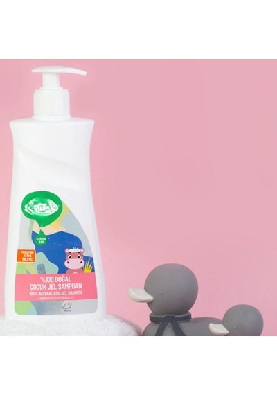 %100 Doğal Çocuk Jel Şampuan 325 Ml Çok Renkli