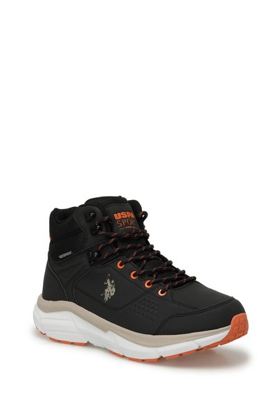 U.s. Polo Assn. Henry 4pr Siyah Erkek Waterproof Outdoor Bot Siyah