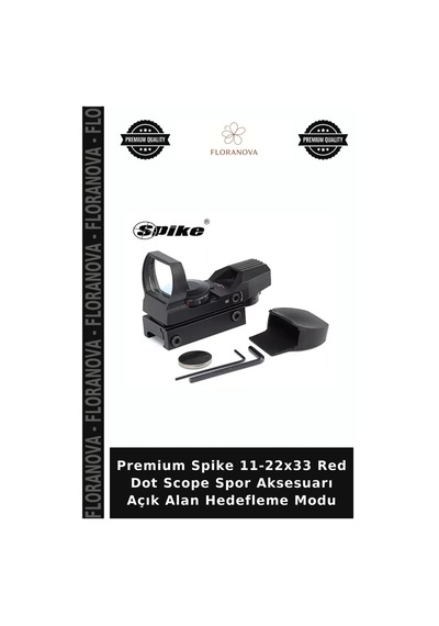 Premium Spike 11-22x33 Red Dot Scope Spor Aksesuarı Açık Alan Hedefleme Modu
