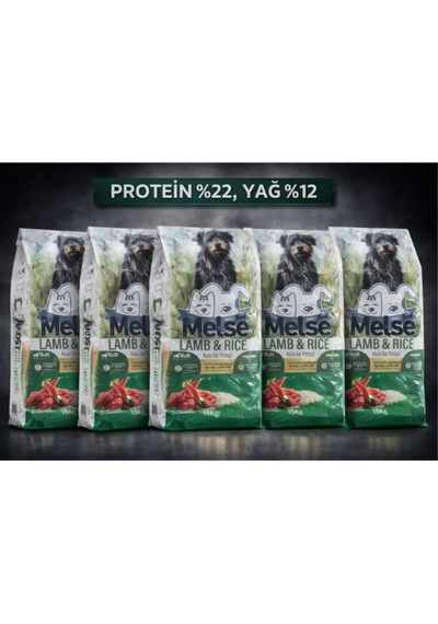 Melse Lamb & Rice Kuzu Etli Pirinçli Yetişkin Köpek Maması 15 Kg