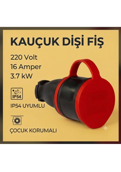Hes Veya Öznur Kablo Araç Sarj Uzatma 3-50 Metre Arası 3x4 Mm Ttr Tam Bakır 16amper - 3.7 Kw Kablosu Seyyra 30 M