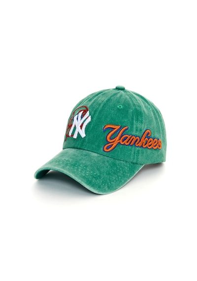 Berellini Ny Yankees Yıkamalı Şapka Special Desıgn Yeşil