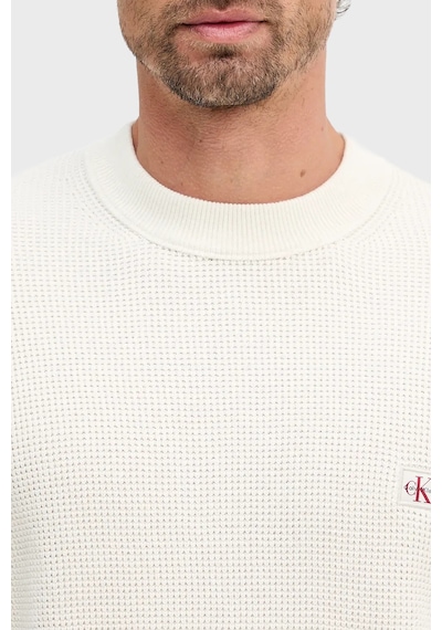 Calvin Klein Pamuklu Relaxed Fit Waffle Kazak Lv04rd313gyas Erkek Kazak Lv04rd313g Yas Krem Calvin Klein Pamuklu Relaxed Fit Waffle Kazak Lv04rd313gyas Erkek Kazak Lv04rd313g Yas Krem