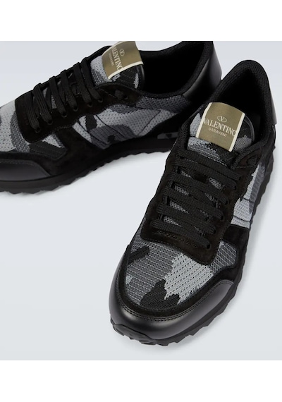 Valentino Garavani Sneakers - Rockrunner Siyah Valentino Garavani Sneakers - Rockrunner Siyah