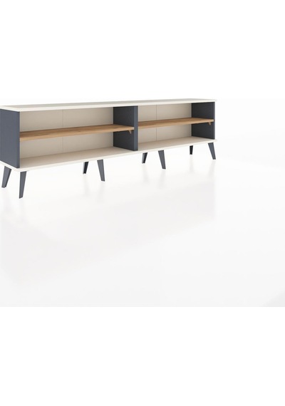 Arges Tv Ünitesi 2 Raflı 176x30x51 Antrasit-aytaşı/çam Aytası/atlas Çam Arges Tv Ünitesi 2 Raflı 176x30x51 Antrasit-aytaşı/çam Aytası/atlas Çam