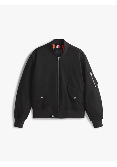 Tommy Hilfiger Erkek Marka Logolu Full Fermuarlı Yuvarlak Yakalı Çift Cepli Şık Görünümlü Siyah Mont Mw0mw40593 Bds Tommy Hilfiger Erkek Marka Logolu Full Fermuarlı Yuvarlak Yakalı Çift Cepli Şık Görünümlü Siyah Mont Mw0mw40593 Bds