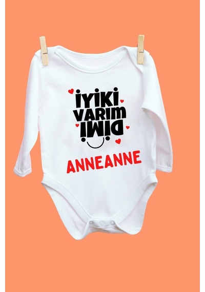 Babylimon Iyi Ki Varım Dimi Anneanne Desenli Beyaz - 102840797 Beyaz