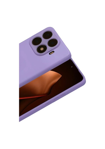 Newface Xiaomi Mi 15t Pro Nano İçi Kadife Silikon - Lila
