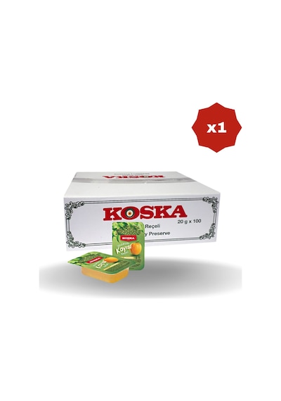 Piknik Kayısı Reçeli 20 Gr 100'lü - 1 Paket