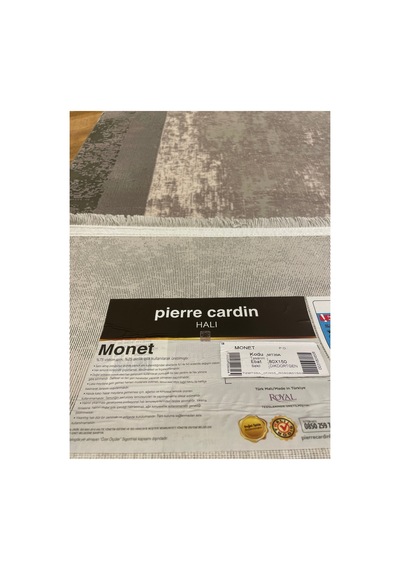 Monet 39a Krem-gri Halı Çok Renkli