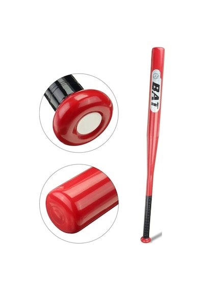 Bat Marka 25'' İnç 64 Cm Metal Beyzbol Sopası Kırmızı