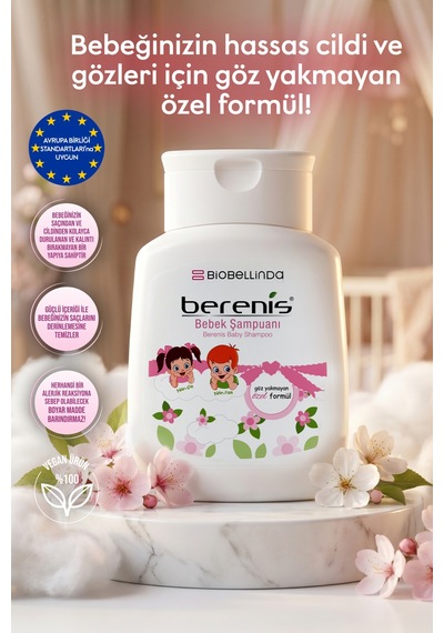 Berenis Bebek Şampuanı Göz Yakmayan Özel Formül 290 Ml