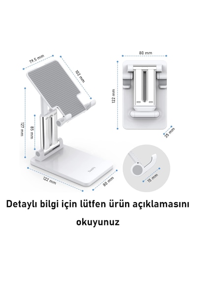 Soopii Dm01pro Masaüstü Tablet Ve Telefon Tutucu Stant