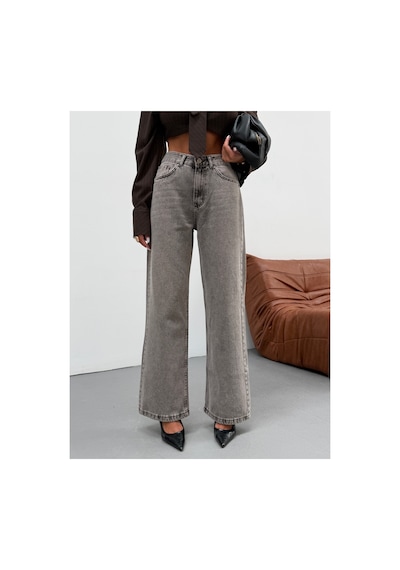 Kene Jeans Kadın Kahve Kar Yıkama Dökümlü Bol Paça Palazzo Kot/denim Pantolon Jeans Kahverengi Kene Jeans Kadın Kahve Kar Yıkama Dökümlü Bol Paça Palazzo Kot/denim Pantolon Jeans Kahverengi