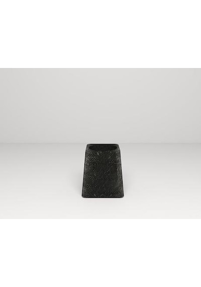 Nuano Consept Vaha Serisi Saksı Siyah 40x40