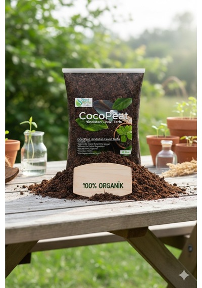 Cocopeat Hindistan Cevizi Torfu Sülük, Salyangoz, Sürüngen, Amfibi -kemirgen Yatak Malzemesi