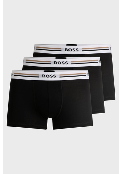 Boss Erkek Boxer 50492200 001 Siyah Siyah