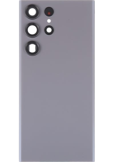 Tongxida Samsung Galaxy S23 Ultra Sm-s918 İçin Ultra Kamera Kapağı, Pil Ve Cam Kapağı Gri