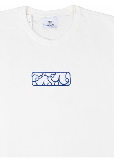 Watchofroyal Pleasure T-shirt Beyaz
