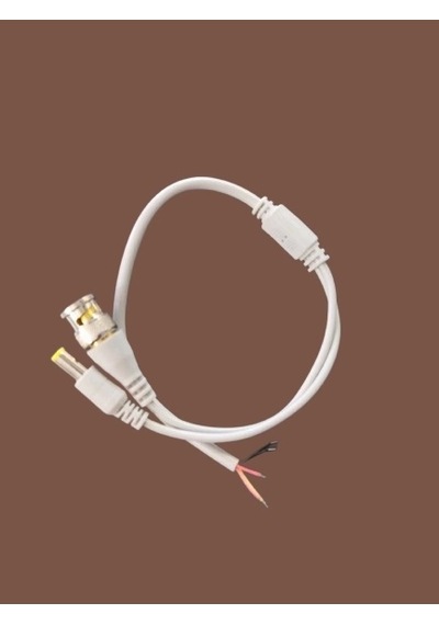 Fully Bnc Fişli Kablo Power Jaklı Bnc+dc Power Kablo