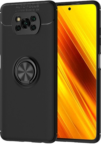 Xiaomi Poco X3 Nfc Kilif Lens Yüzüklü Tam Korumali Silikon Kapak 464176516
