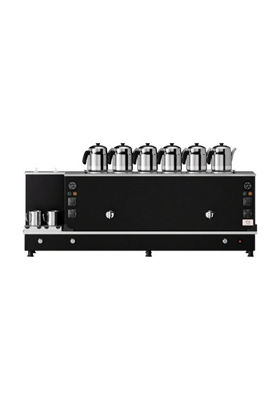 Anka Doğalgazlı Statik Turbo Hibrit Smart 6 Demlik 60 Litre Çay Makinesi