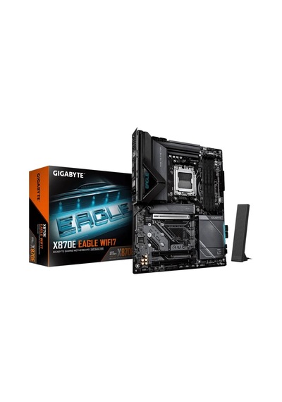 Gıgabyte X870e Eagle Wıfı7 Ddr5 Hdmı-dp Typec Pcıe 5.0 Am5 Atx