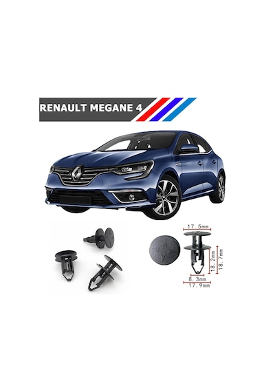 Renault Megane 4 Tampon Panjur Klipsi 054000001R 500020333