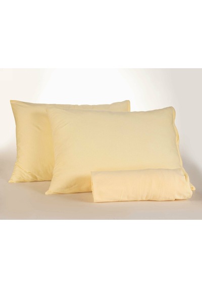 Doqu Home Penye Çarşaf Takımı Çift King Size - Sarı