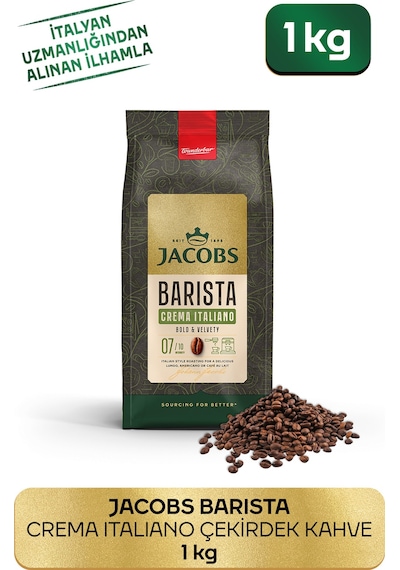 Jacobs Barista Editions Çekirdek Kahve Crema Italiano 1 KG