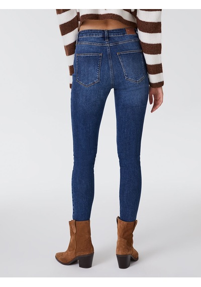 Loft Natalie Skinny Fit Kadın Pantolon Denim
