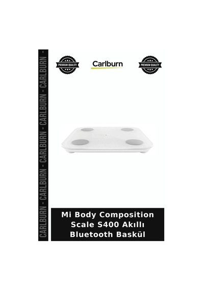 Mi Body Composition Scale S400 Akıllı Bluetooth Baskül Beyaz Tartı Yağ Ölçer Vücut Analizi Çok Renkli
