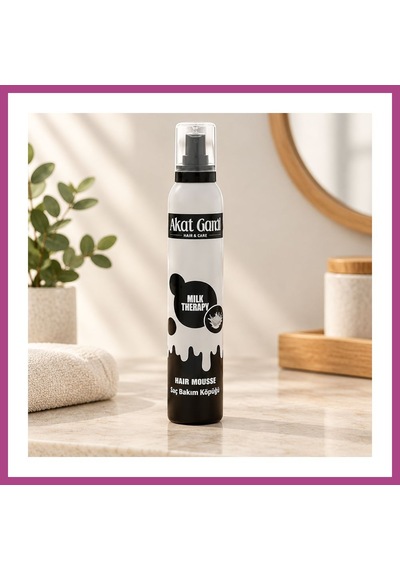 Gees Global Saç Köpüğü 200 Ml Milk Therapy Gbzs