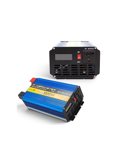 Powermaster Pwr-1200 12volt 1200watt Pure Sinus Wave İnverter