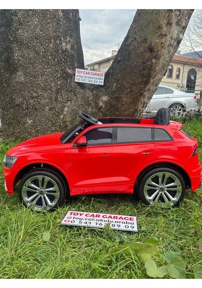 Audi 12 Volt Akülü Araba 1-5 Yaş Kırmızı