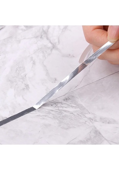 Mucit Home 1 Cm 50 Metre Gri Fayans Arası Yapışkanlı Şerit Bant Derz Bandı