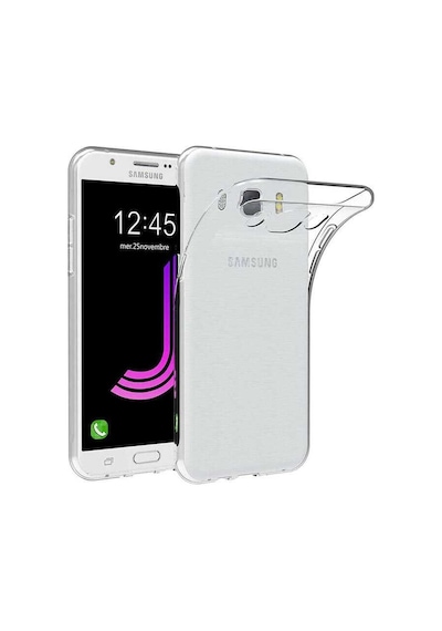 Galaxy J7 2016 Kılıf Zore Süper Silikon Kapak Renksiz
