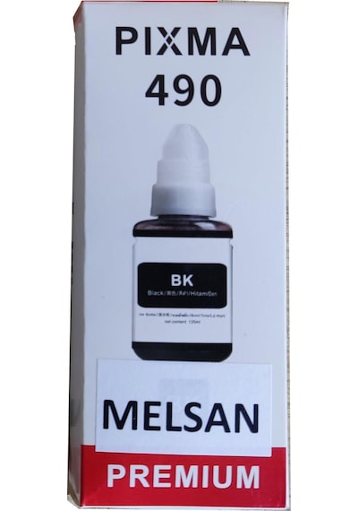 Melsan Canon Pixma G3000 Uyumlu Siyah  Uyumlu Mürekkep 3x135 Ml Toplam 405 Ml