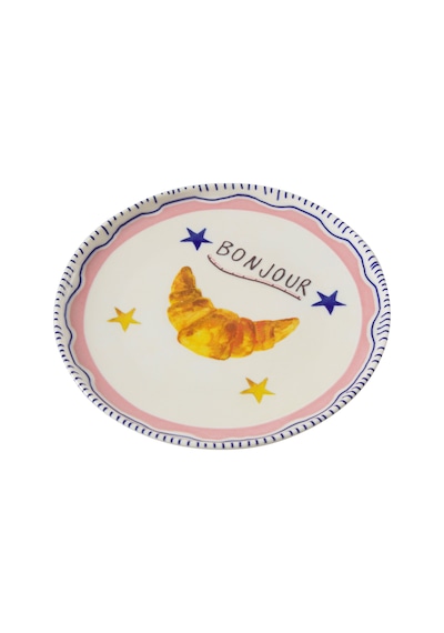 Mudo Home Bella Pasta Tabağı 21 Cm Çok Renkli